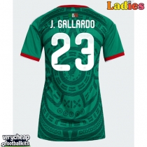 Mexico Jesus Gallardo #23 Replica Home Shirt Ladies World Cup 2026 Short Sleeve